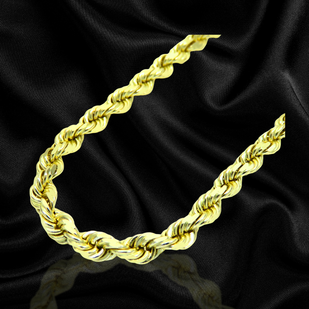 10k Solid Rope Chain