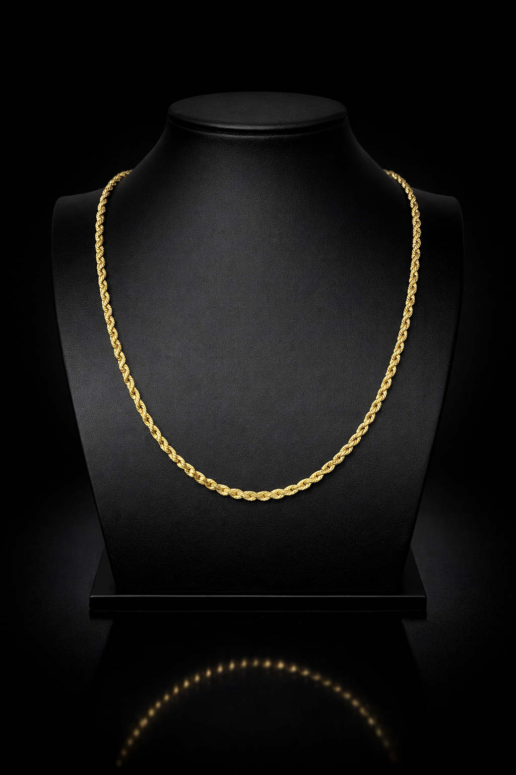 10k Lightweight Rope Chain 4mm