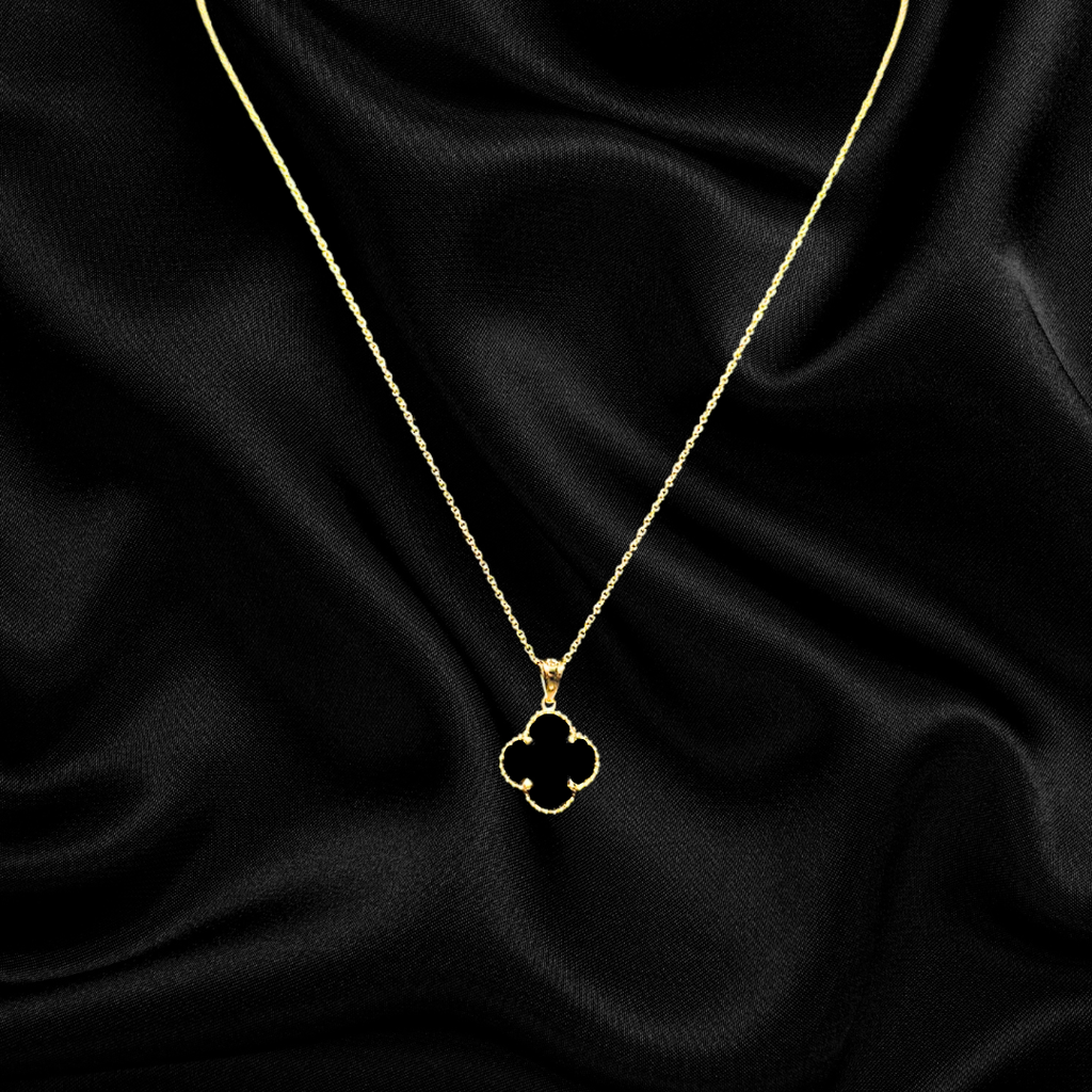 14k Black Clover Chain