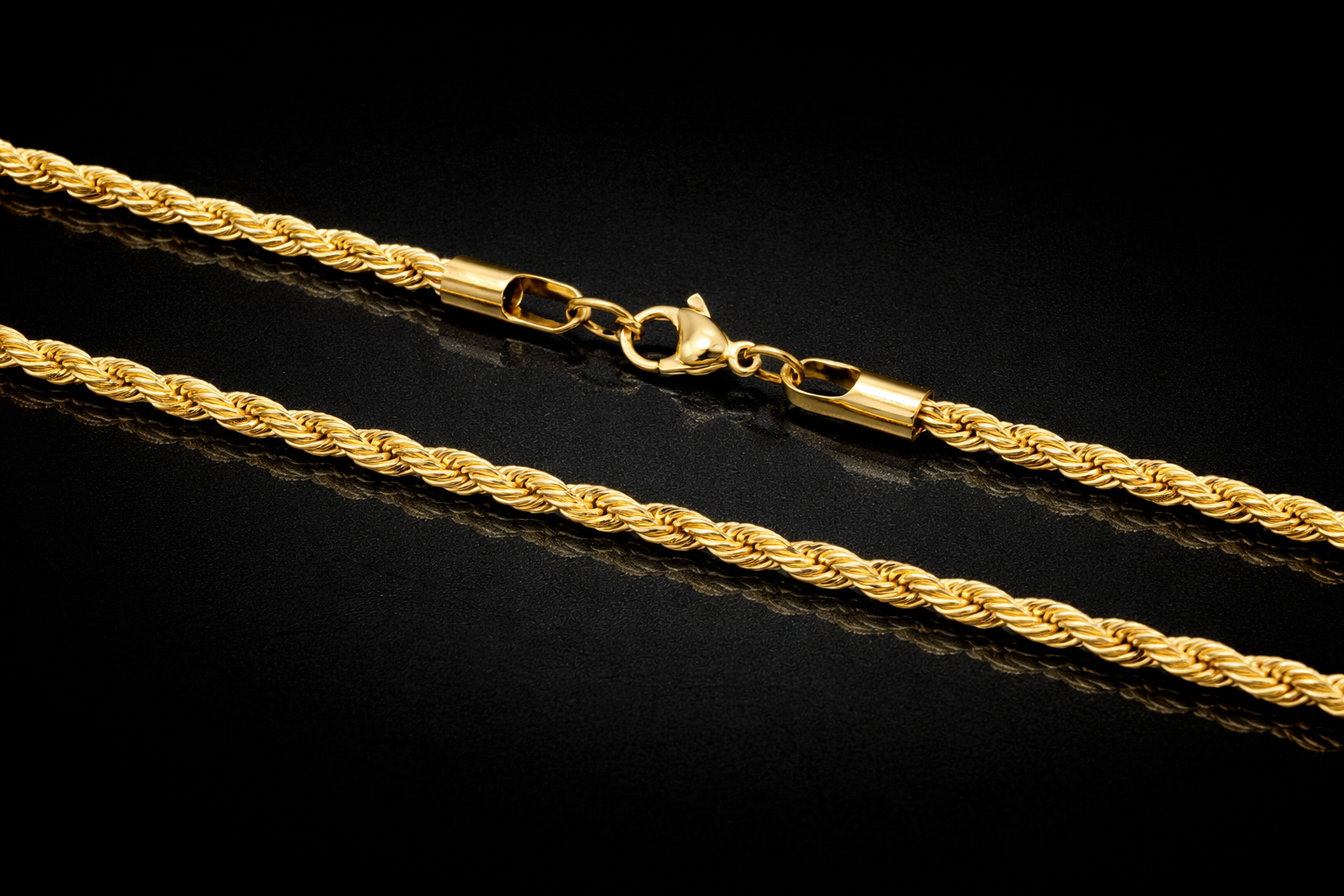 10k Lightweight Rope Chain 5mm